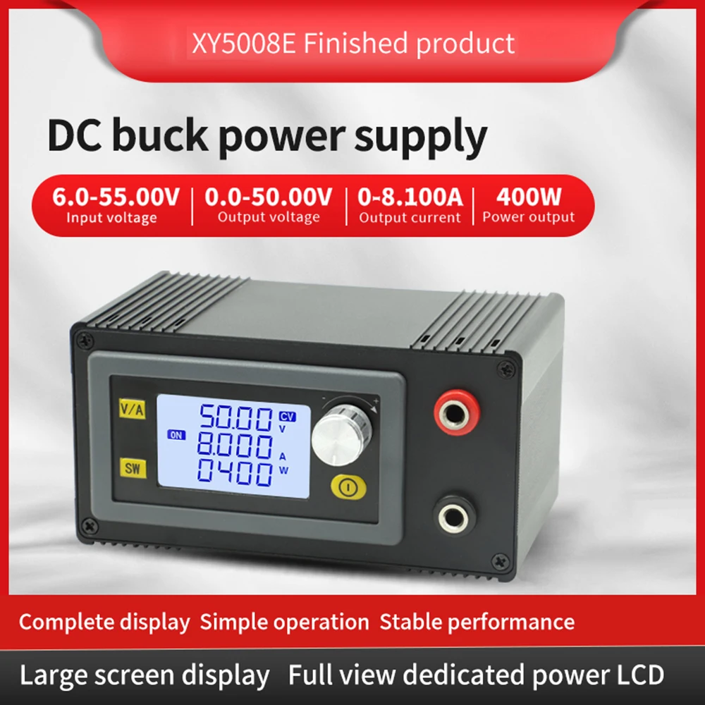 

DC-DC Buck Boost Converter CC CV 6-36V 5A 6V 12V 24V Power Module Adjustable Regulated Laboratory Power Supply High Accuracy