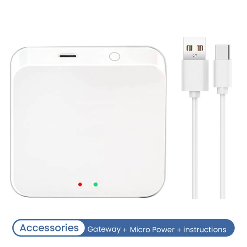 Хаб для умного дома Tuya хаб с поддержкой Wi-Fi Bluetooth Zigbee Gateway несколькими режимами