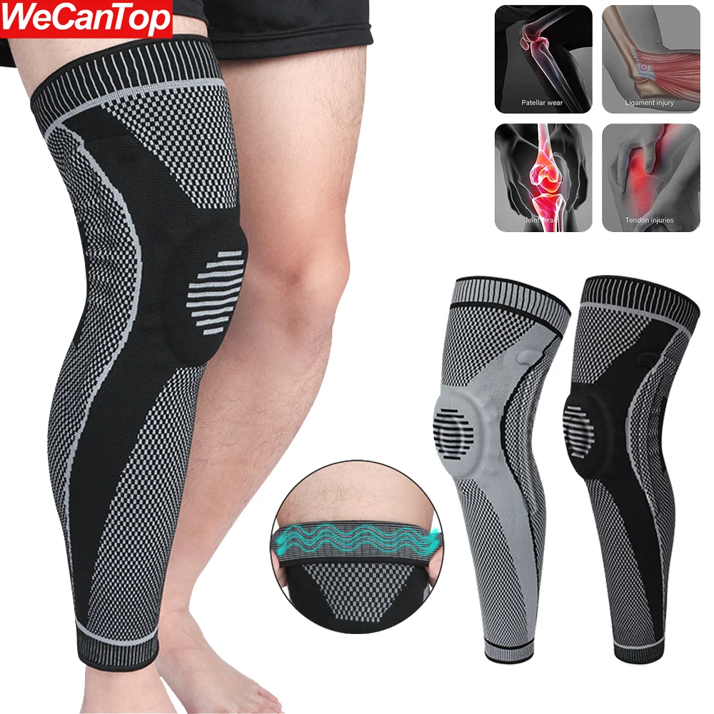 

Full Leg Knee Brace Compression Sleeve Support with Patella Gel Pads & Side Stabilizers for Meniscus Tear,ACL,Joint Pain Relief