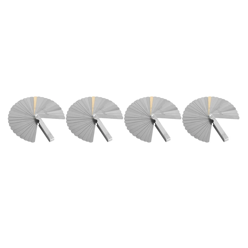 

128 Set Distance Gauge Feeler Gauge Valve Teaching Feeler Gauge 0.04-0.88 Mm Gap Dimension