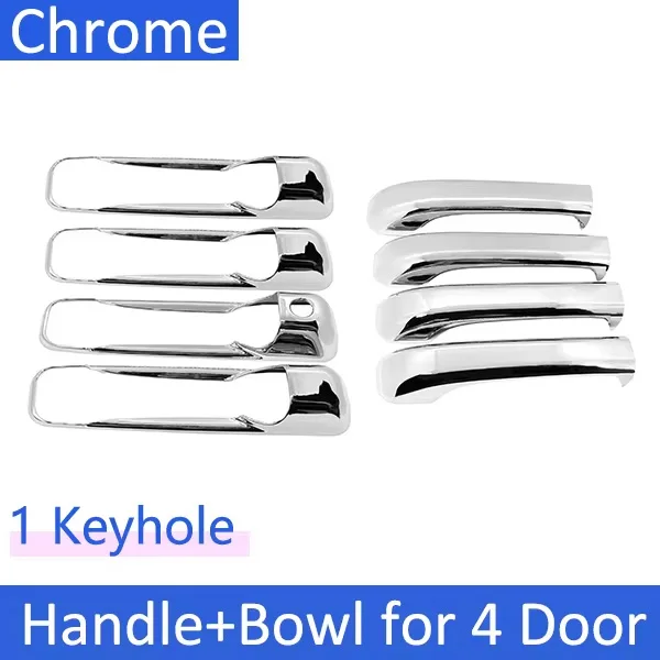 

Крышка дверной ручки автомобиля для Dodge Ram Pickup DS1500 2500 3500 4000 2009 ~ 2018 хромированная умная крышка ручки аксессуары для внешнего стайлинга