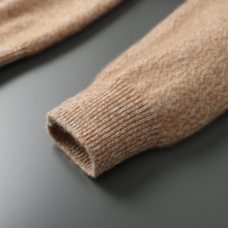 Толстая причудливая Толстовка Seven игла 100% козий кашемир вязаный кардиган на