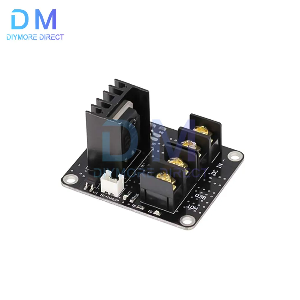 

3D Printer Hot Bed Power Expansion Board Heating Controller MOS High Current Load Module 25A 12V or 24V for 3D Printer Parts