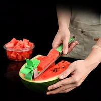windmill design watermelon cut stainless steel salad fruit cutting tools kitchen gadgets slicer cutter