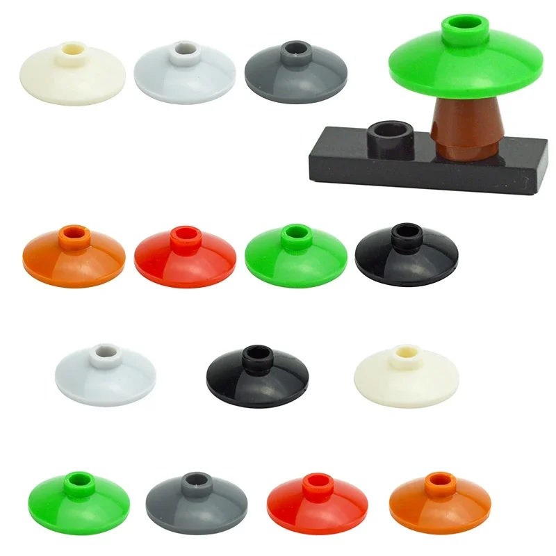 MOC технические детали строительные блоки тарелка 2x2 инвертированный радар диск