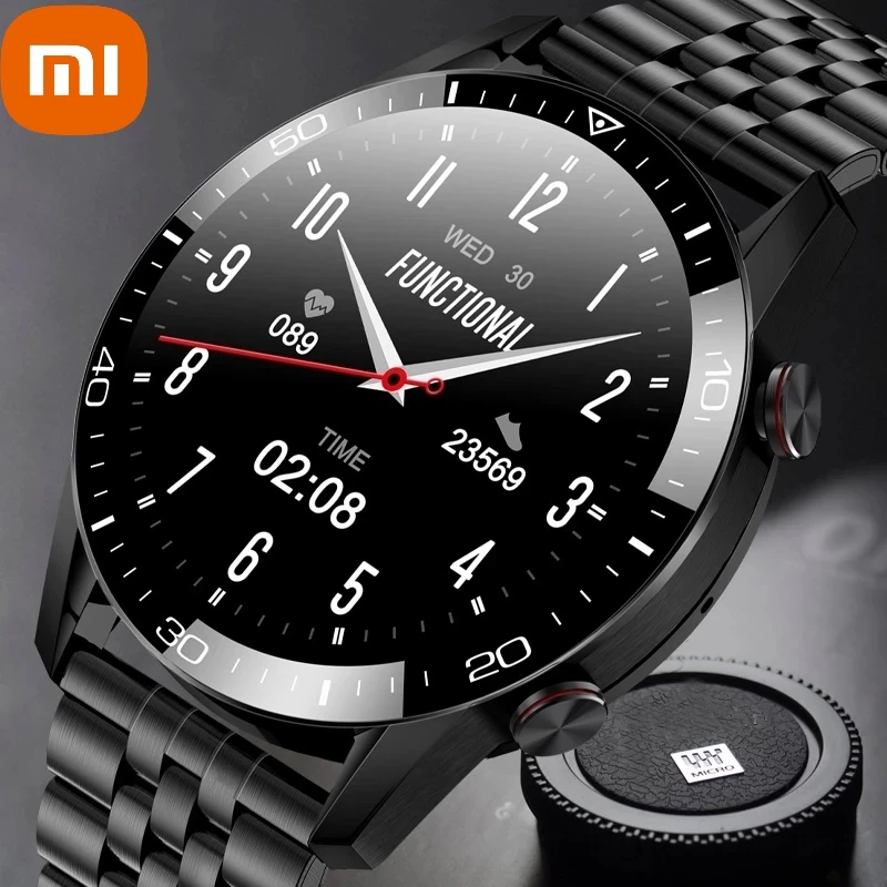 

Смарт-часы Xiaomi мужские водонепроницаемые с Bluetooth, сенсорным экраном