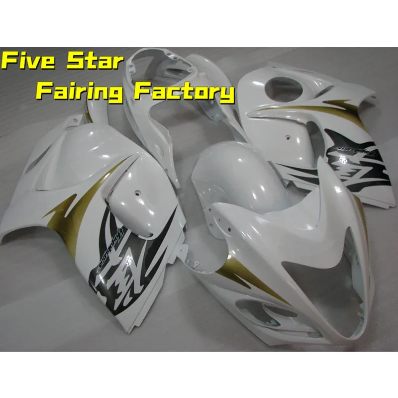 

Комплект обтекателей для мотоцикла Suzuki Hayabusa GSX1300 R 2008 2009 2010 2011 2012 2013-2020, кузов для впрыска GSX 1300R, белый