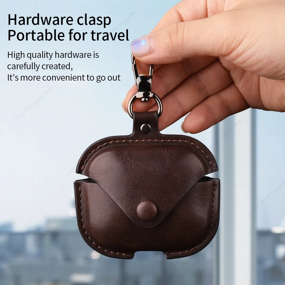 Чехол из искусственной кожи для беспроводных наушников Xiaomi Redmi Buds 5 Pro 4 Lite Buds4