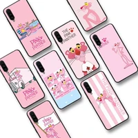 bandai pink panther phone case for xiaomi 9 mi8 f1 9se 10lite note10lite mi8lite xiaomi mi 5x