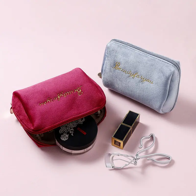 

Portable Women Cosmetic Storage Bag High Capacity Outdoor Travel Girl Makeup Toiletries Organizer Zipper Wash Pouch Accessories