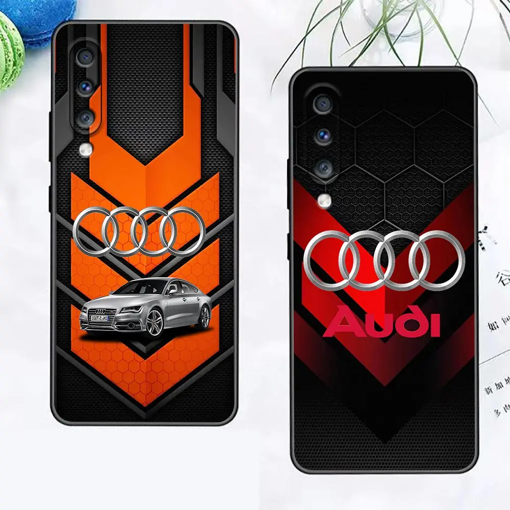 

Luxury Car A-Audi LOGO Funda Case For Samsung Galaxy NOTE 20 10 9 8 M62 M53 M33 M32 M30 M23 M20 M10 5G J8 J7 J6 Case Coque Shell