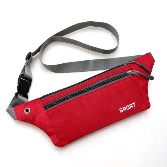 

Red Girl Women Woman Lady Run Sport Light Running Purse Men Waist Bag Pack Men's Wallet Phone Case Running Belt Travel Bags
