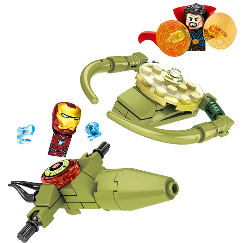 2022 Новинка MOC креативные 8 в 1 герои против большого глаза фигурки-монстры