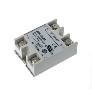 YYSD Solid Module SSR-40AA 40A 250V 80-250V for Dc Input 24-380VAC Output