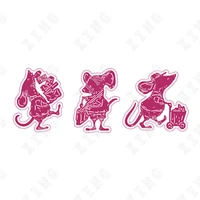 hot selling new delivery mice metal cutting dies diy crafts accessories scrapbooking greeting card decoration embossing molds