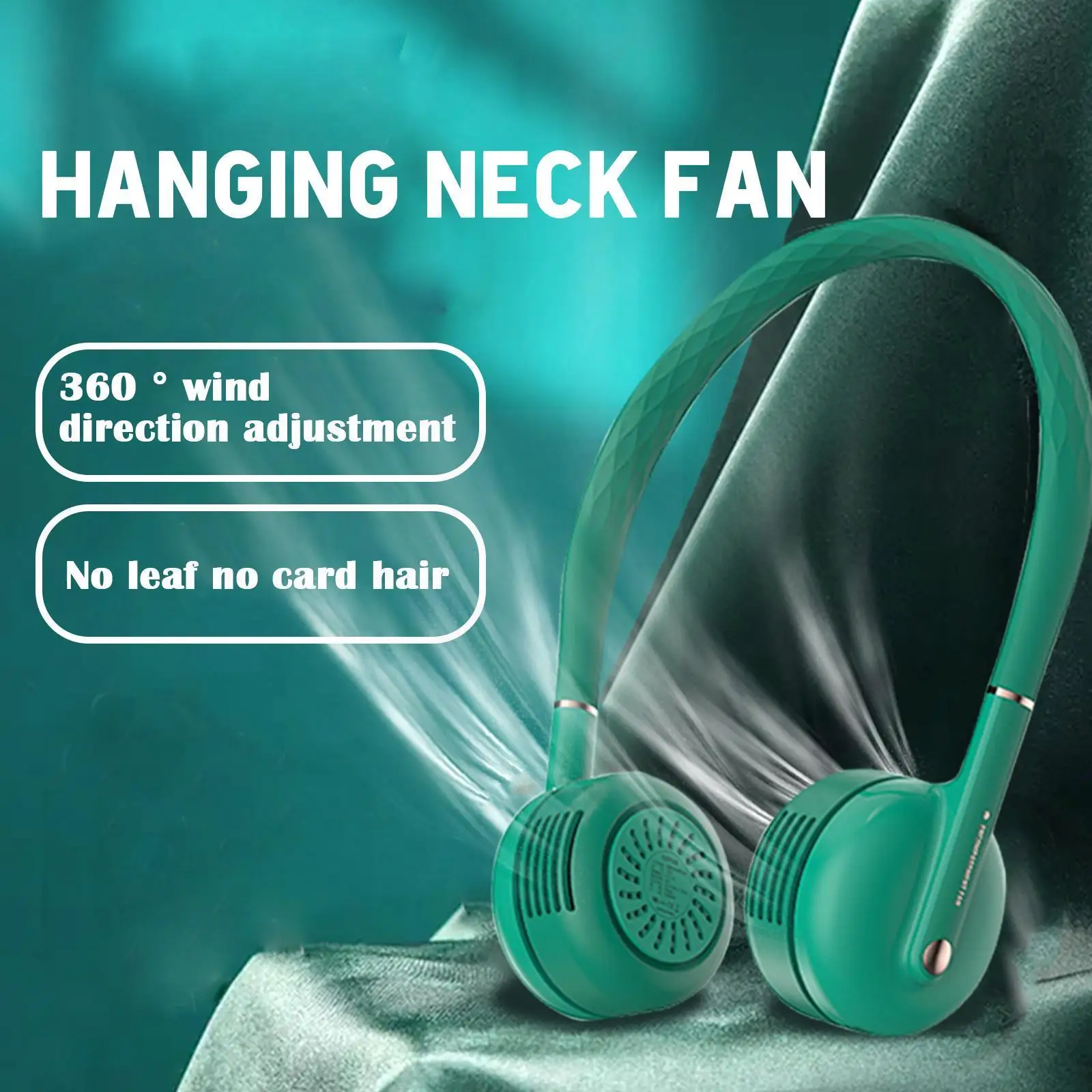 

Mini Neck Fan Portable Usb Rechargeable Mute Sports Neckfans For Outdoor Ventilador Portatil Abanicos Cooling L7o1