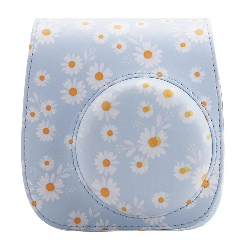 Универсальный чехол из искусственной кожи для камеры Instax Mini 12/11/9/8 сумка через