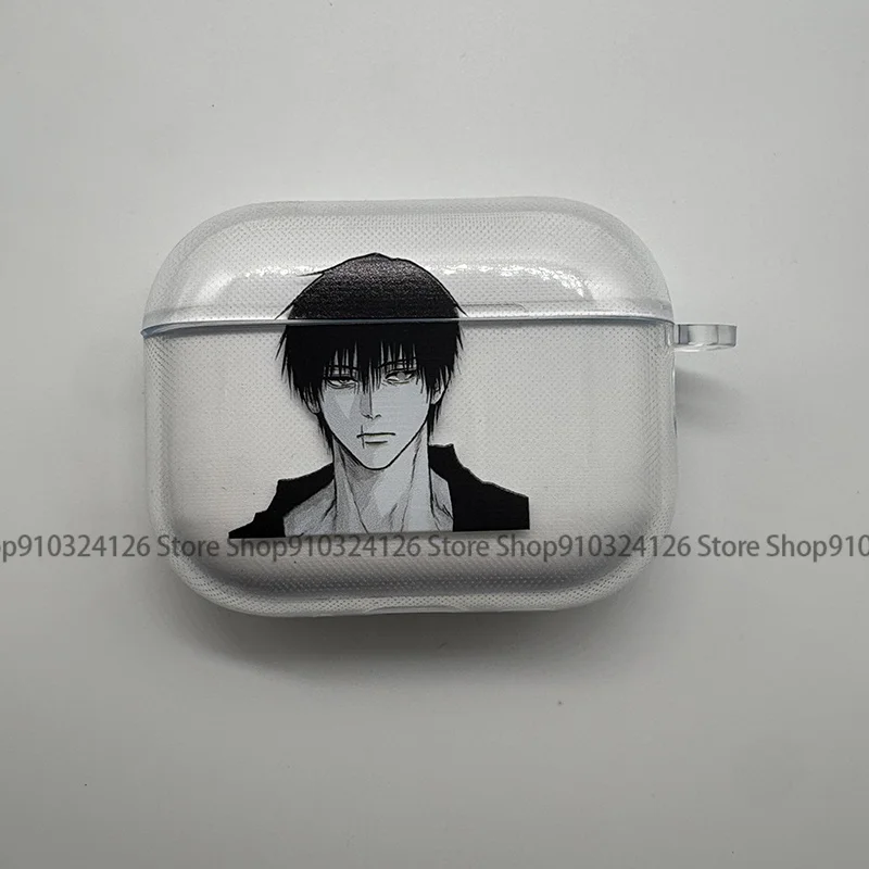 Фото Чехол для наушников в стиле аниме Jujutsu Kaisen Fushiguro Touji для AirPods 4, 3, 1, 2 поколения, защитный чехол для AirPods Pro3, Pro Cover №5