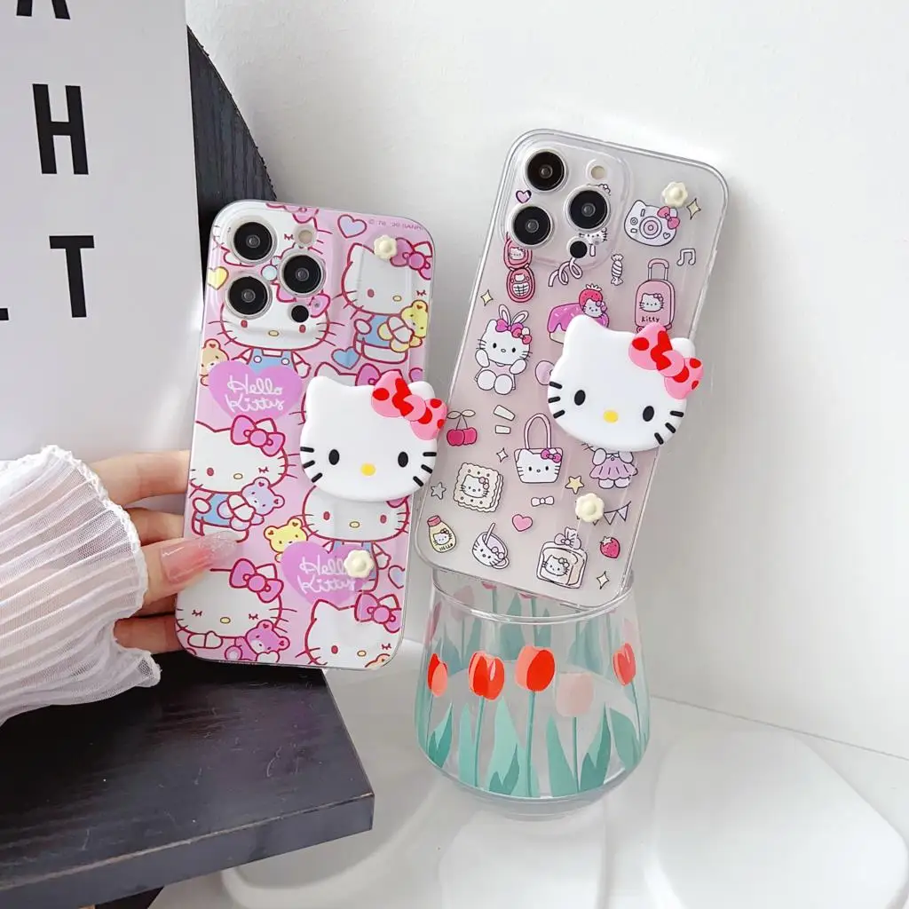 Держатель ремешка на запястье для OnePlus 6 7 8 9 10 11 Pro T R RT Hello Kitty