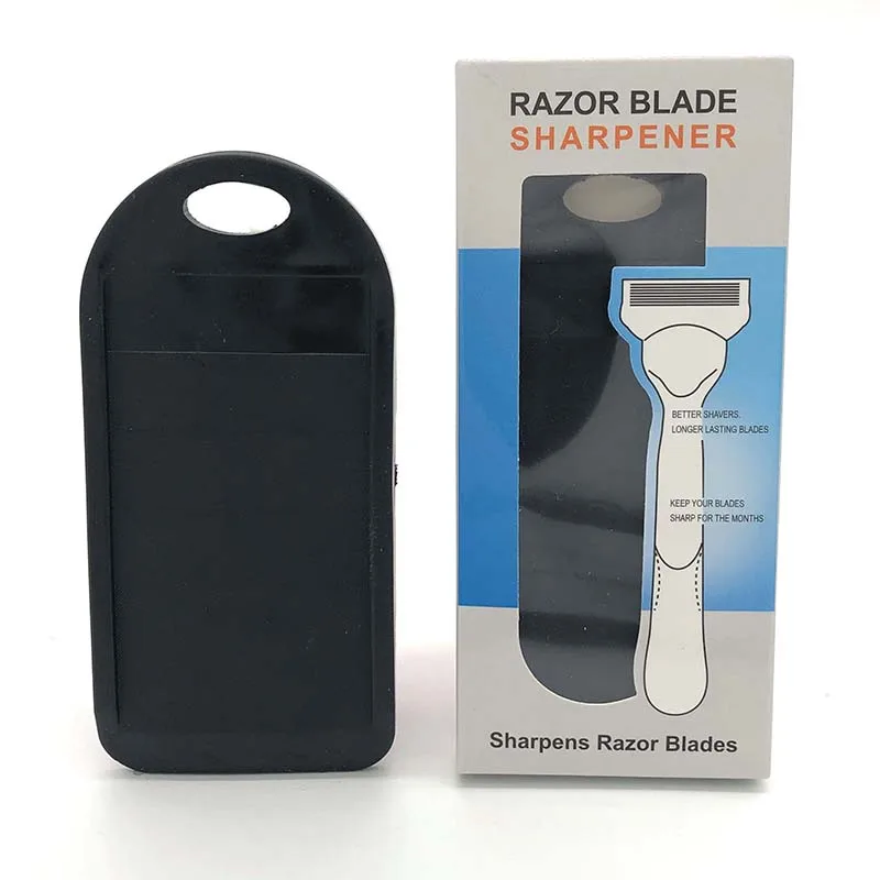 

Portable Shaving Razor Blade Sharpener Extend Life of Razor Blades Silicone Cleaner Safety Men Beard Shaving Tool Accessories