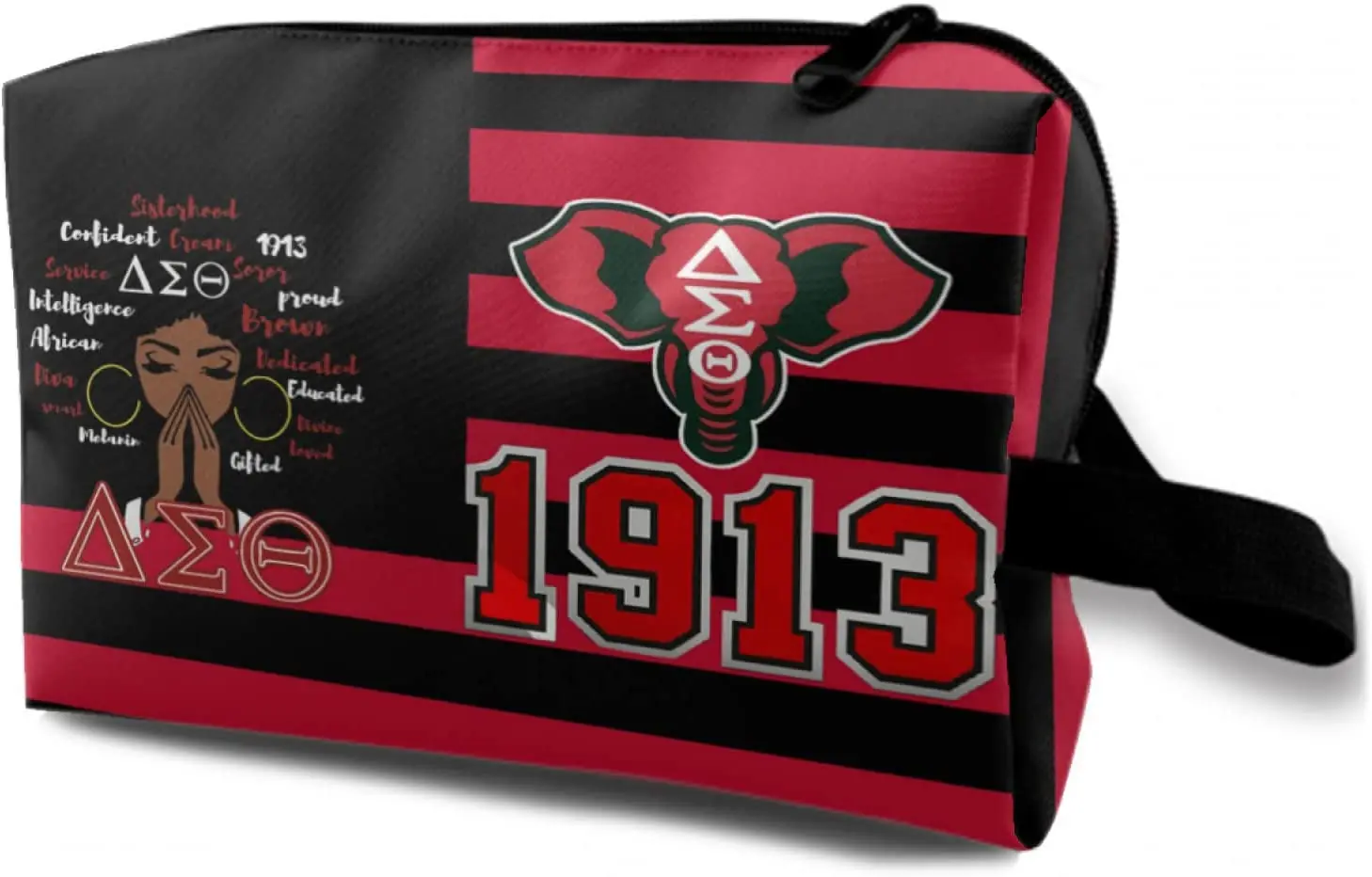 

Косметичка с принтом AKA 1908, водонепроницаемая косметичка, женская или Женская дорожная сумка