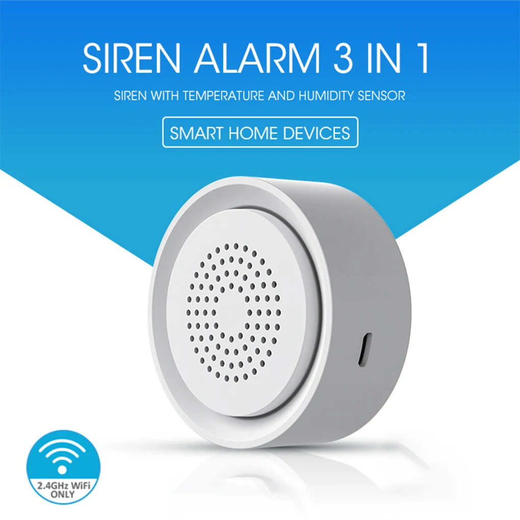 

Temperature Humidity Sensor WiFi Detector Linkage Detection Alarm