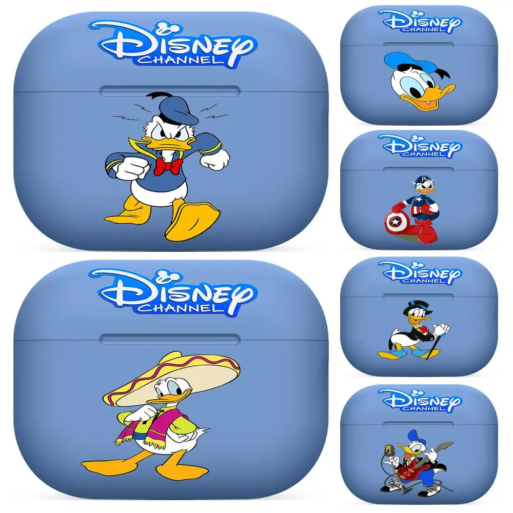 

Disney Donald Duck blue For Airpods pro 3 case Protective Bluetooth Wireless Earphone Cover For Air Pods airpod case air pod Cas