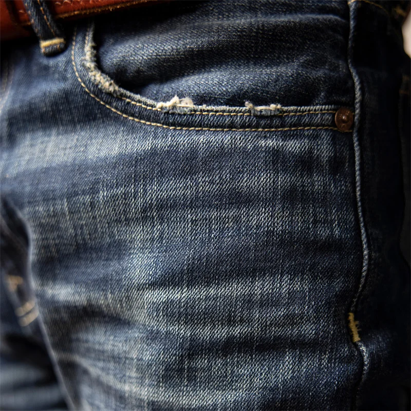 

Red Tornado Dark Wash Slim Fit Мужские джинсы 16oz Selvedge Denim 511XX-0009