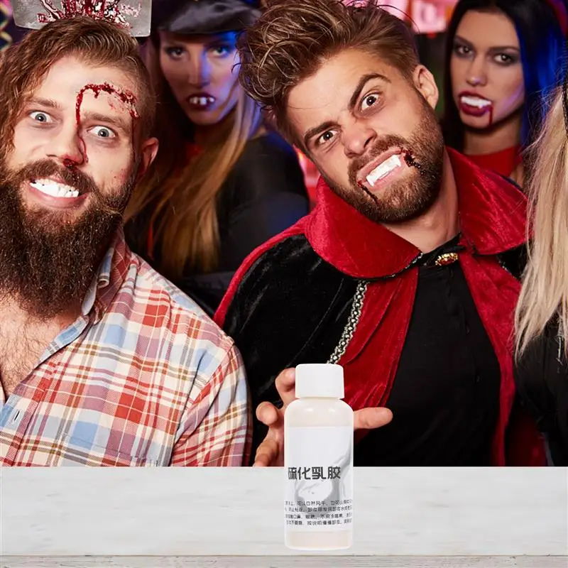 Жидкий латексный жидкий макияж на Хэллоуин зомби шрамы для макияжа пожилых людей