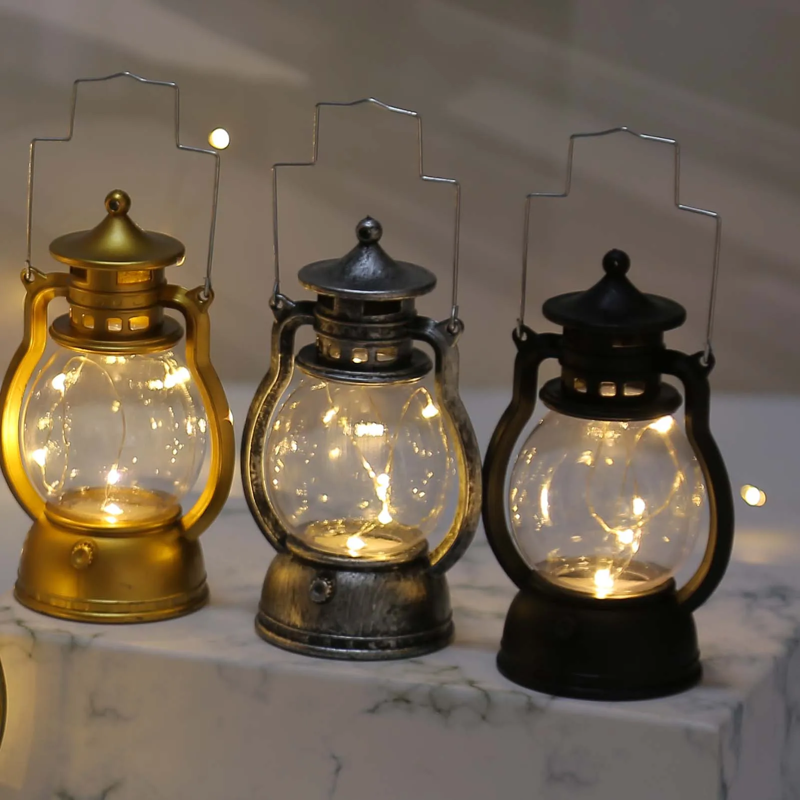 Портативный светодиодный уличный светильник винтажный водонепроницаемый