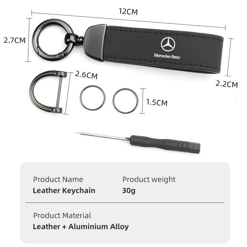 Автомобильный брелок для ключей на пояс Mercedes Benz AMG A C E Class W201 W210 W108 W204 W205 W203 W211