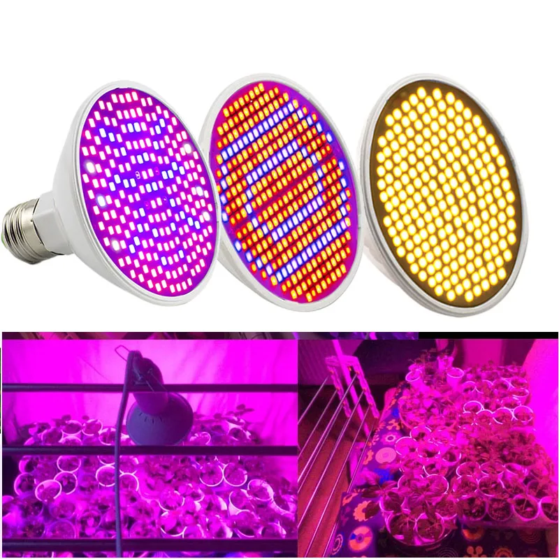 

LED Plant Grow light full spectrum Flower growing sunlight phyto lamp bulb for indoor phyto lamp Hydro growbox tent lighting a1