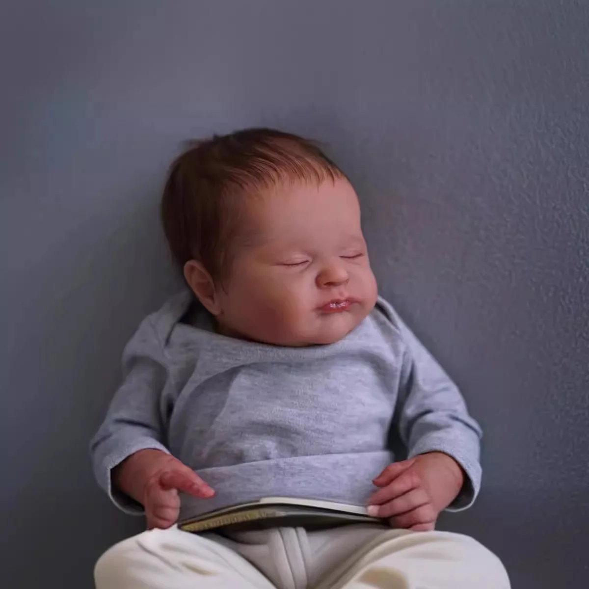 Кукла реборн силиконовая виниловая 19 дюймов