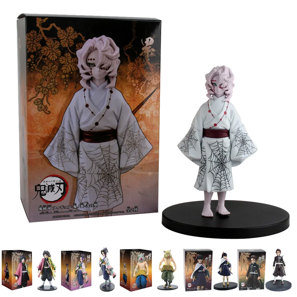

Kimetsu no Yaiba Figure Agatsuma Zenitsu Figurine Tanjirou Nezuko anime Demon Slayer action Figure PVC Model New Year Toys