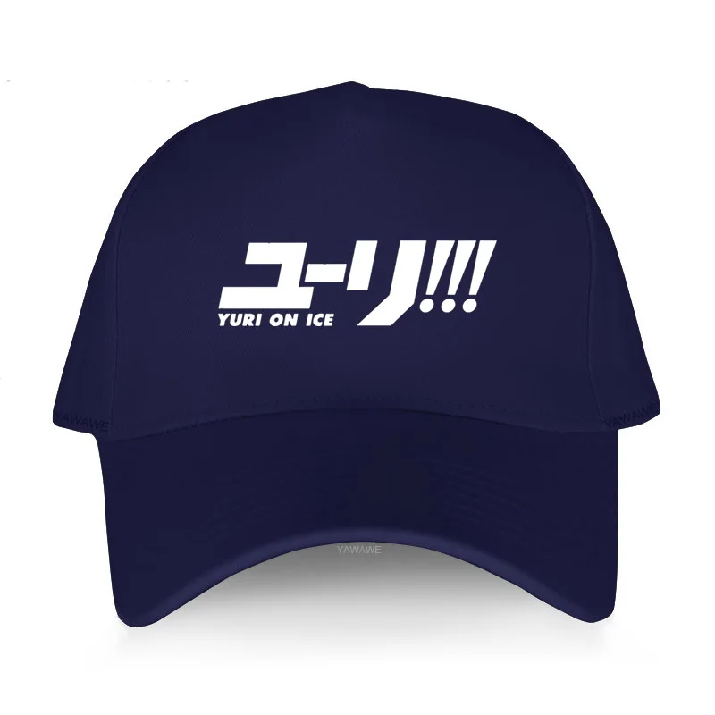 

Черная Повседневная Бейсболка для мальчиков с принтом аниме Юри! На ICE Yuri на ic Мужская женская летняя шляпа уличные Снэпбэк кепки Спортивная...