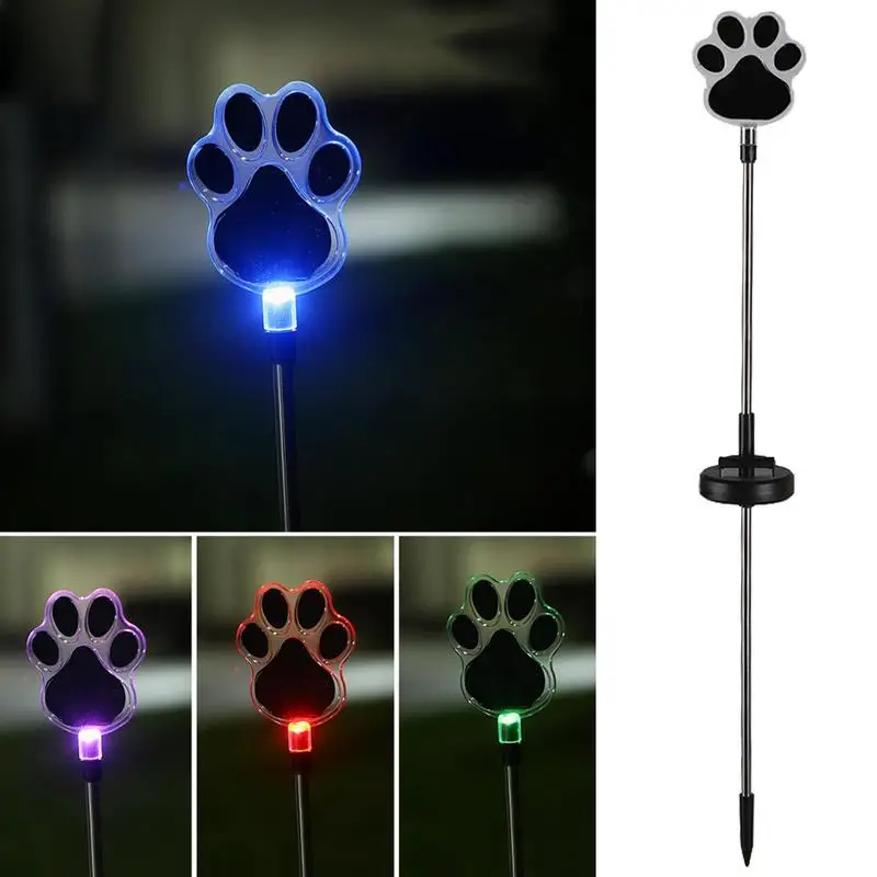 

Paw Lawn Lamp High Quality Material Easy To Install Safe Solar Energy Cat Claw Lawn Landscape Lamp For Yard Lighting Decor