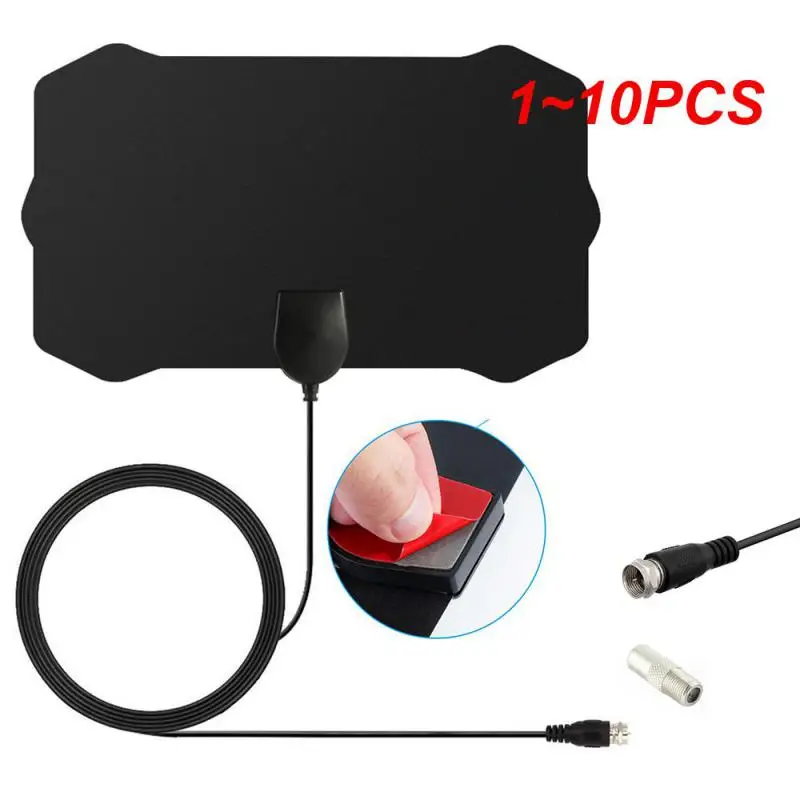

1 ~ 10 шт. Мини HDTV ТВ антенна цифровая комнатная HDTV 1080p ATSC Внутренняя антенна комнатная универсальная ТВ антенна домашние ТВ приемники