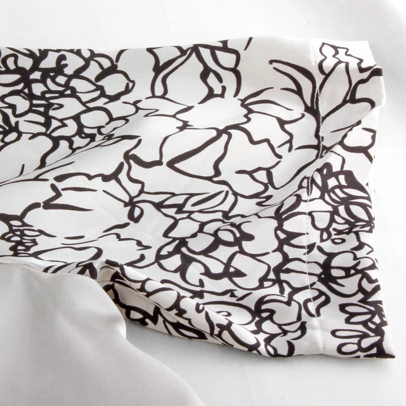 Men's Pyjama Set Short-Sleleve Silk Satin Pajamas for Couples Printed Couple Pajamas Men & Women Matching Sleep & Lounge Wear