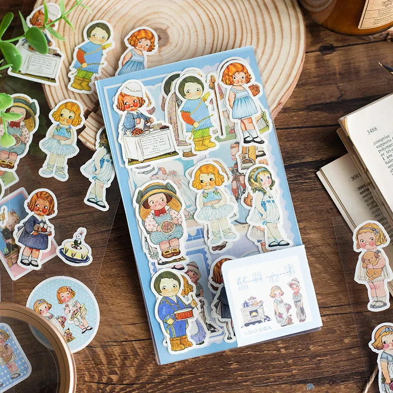 

10 шт., наклейки с мультяшными персонажами для дневника, календаря, альбомов