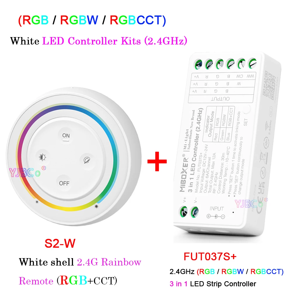 

Miboxer 2,4G Sunrise RGB+CCT контроллер LED ленты