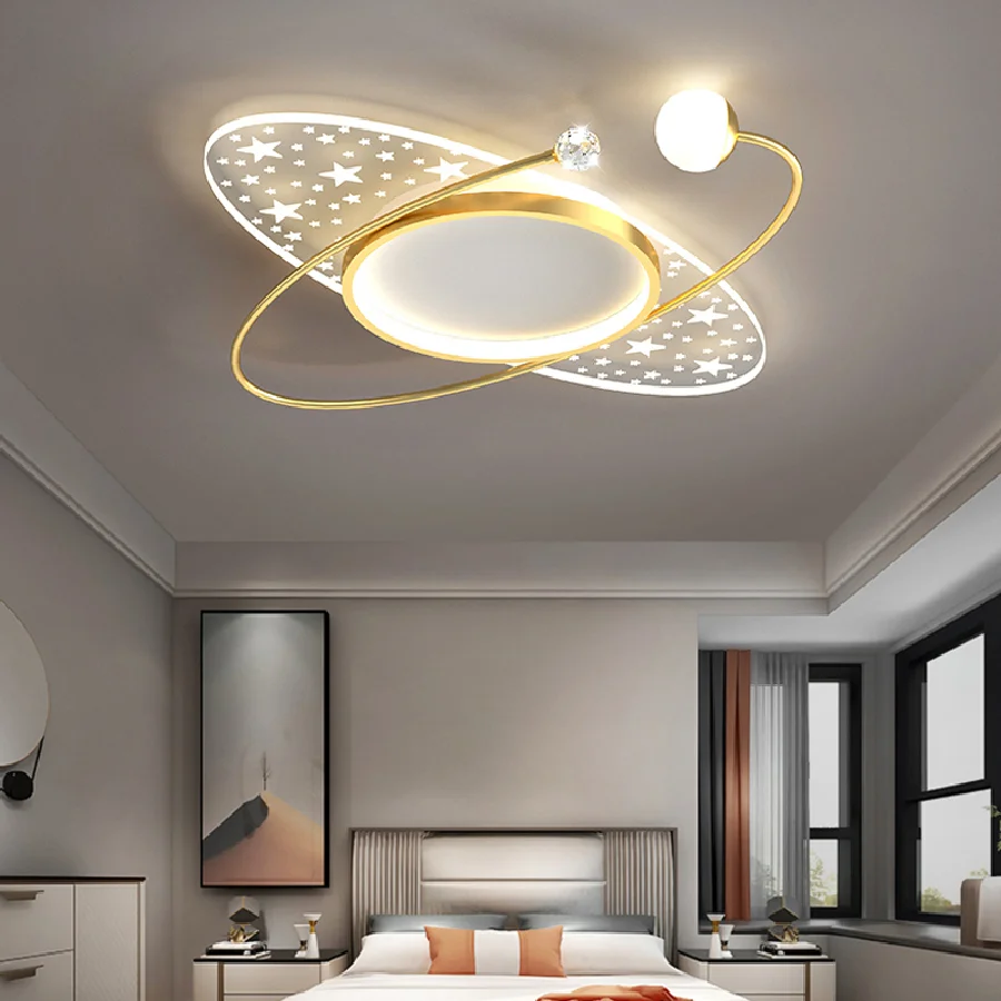 

Bedroom Lighting Ceiling Lights Simple And Modern Recessed Lamparas Led Techo Living Room Lamp Nordic Luxury Atmosphere Light