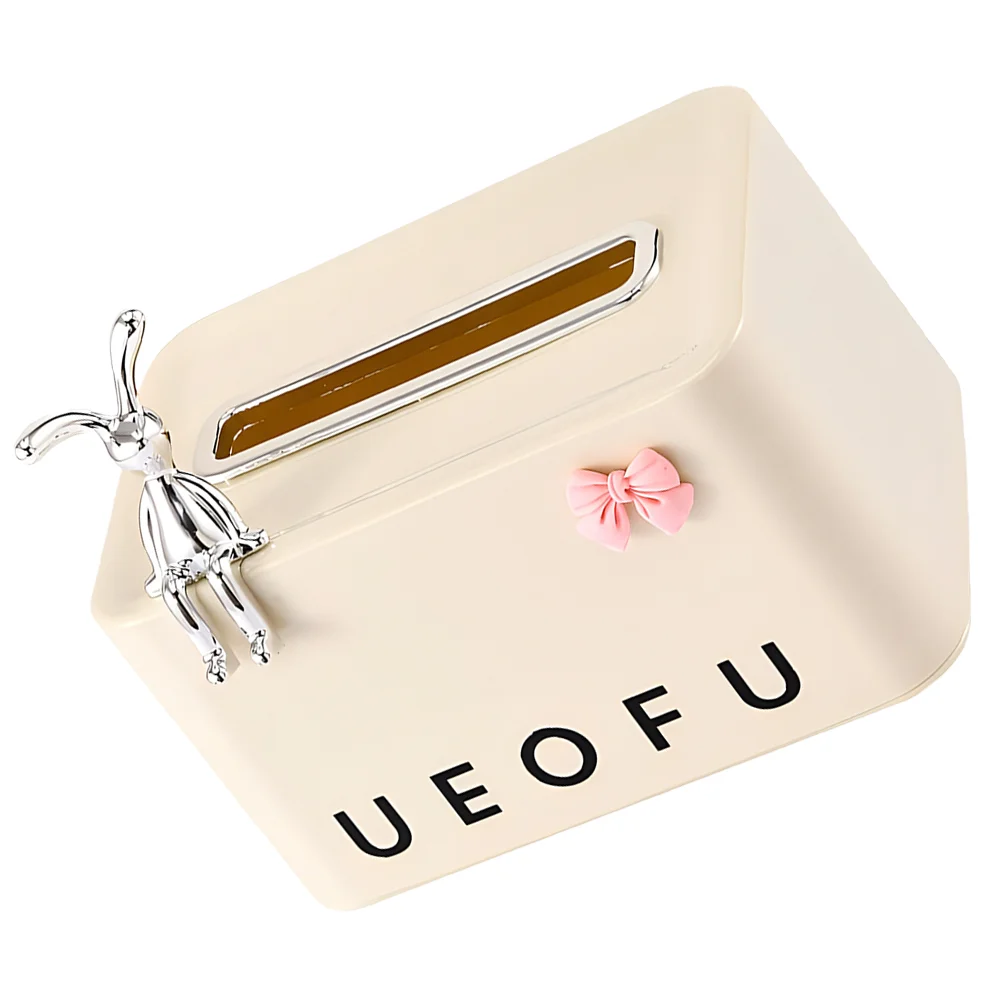 

Paper Towel Dispenser Napkin Holder Car Holders Retro Tissue Container Storage Cases Mount Bow Tie Desktop Decoration