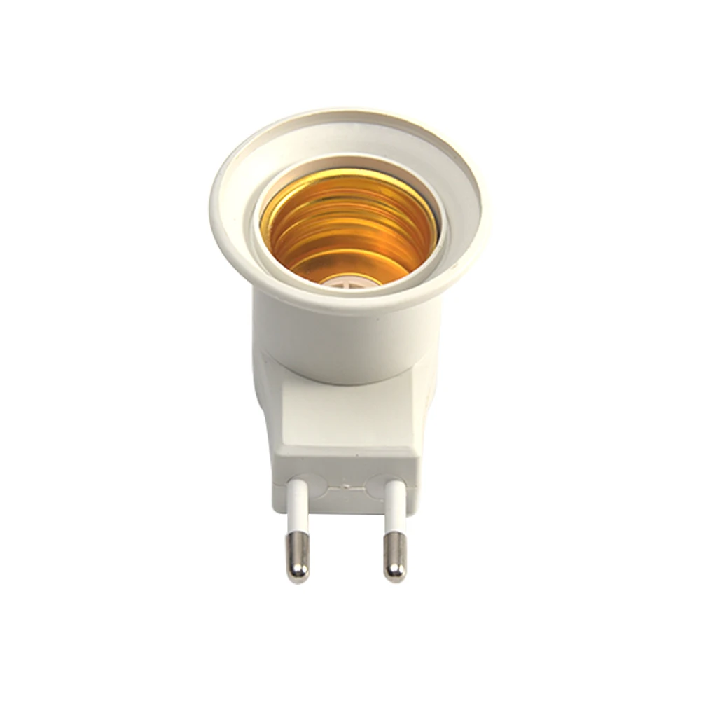 

E27 Socket Lamp Base Lamp Socket 220V EU Plug Adapter with Power on-off Control Switch Lighting Lamps Replacement Sockets