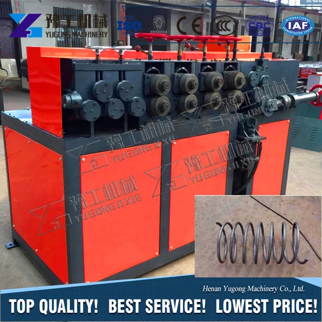 YUGONG станок для сгибания спиральных стержней с резаком арматуры