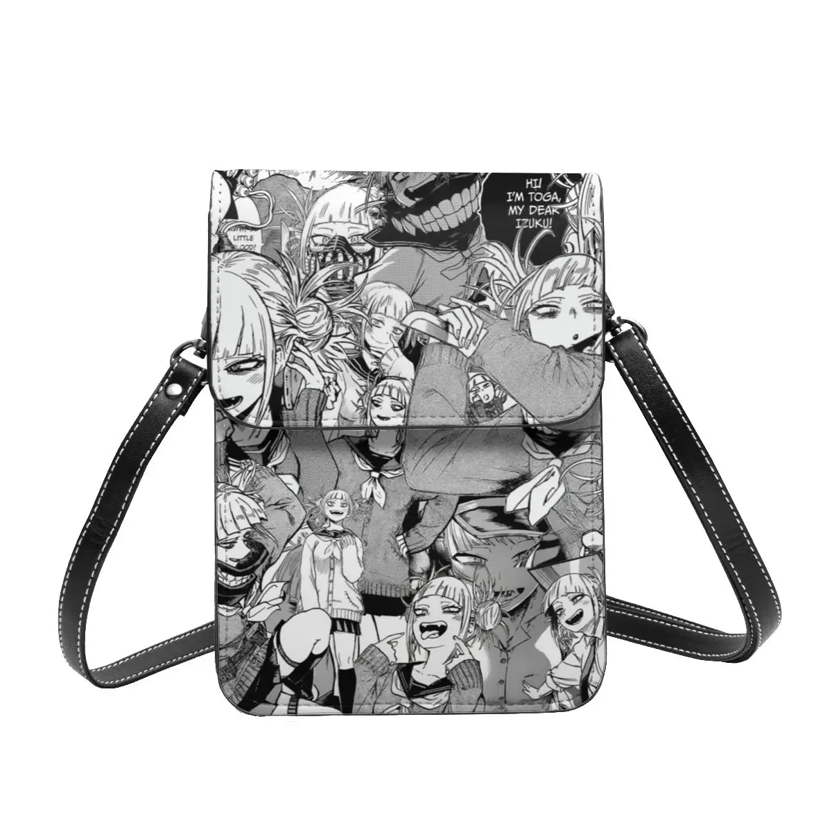 

Химико Тога сумка на плечо My Hero Академия женская сумка в подарок мобильный телефон сумка Многоразовые Кожаные Офисные Сумки