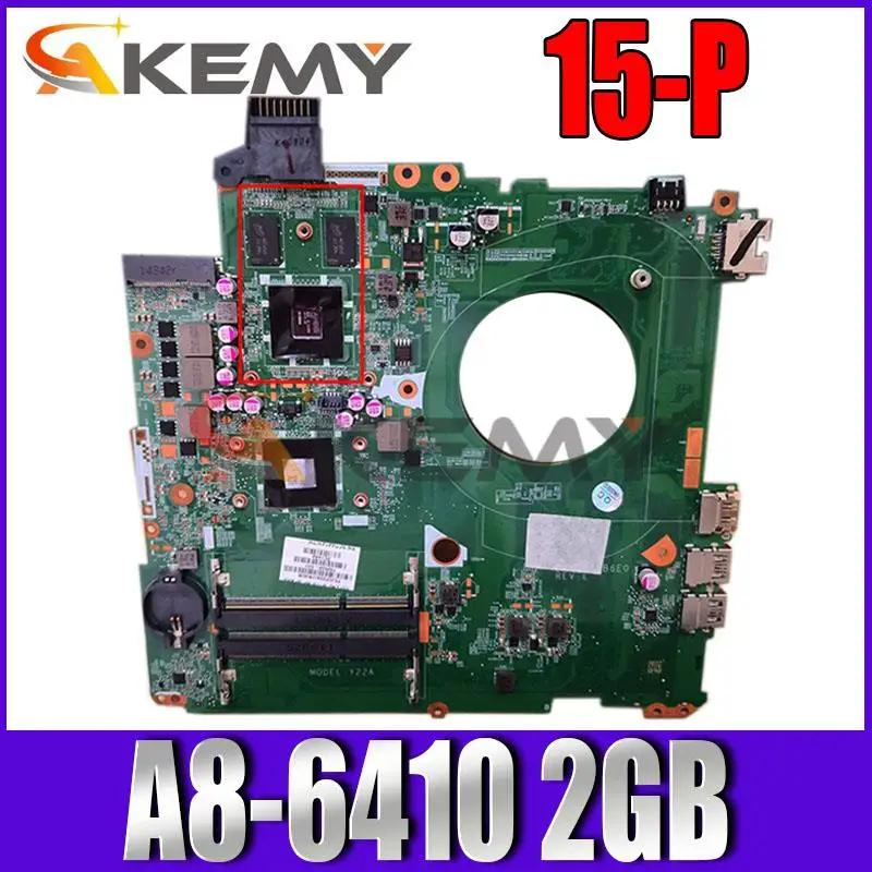 

BRAND NEW 762531-501 DAY22AMB6E0 For HP 15-P LAPTOP MOTHERBOARD ONBOARD CPU A8-6410 2GB