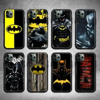batman phone case for iphone 13 12 11 pro max mini xs max 8 7 6 6s plus x 5s se 2020 xr cover