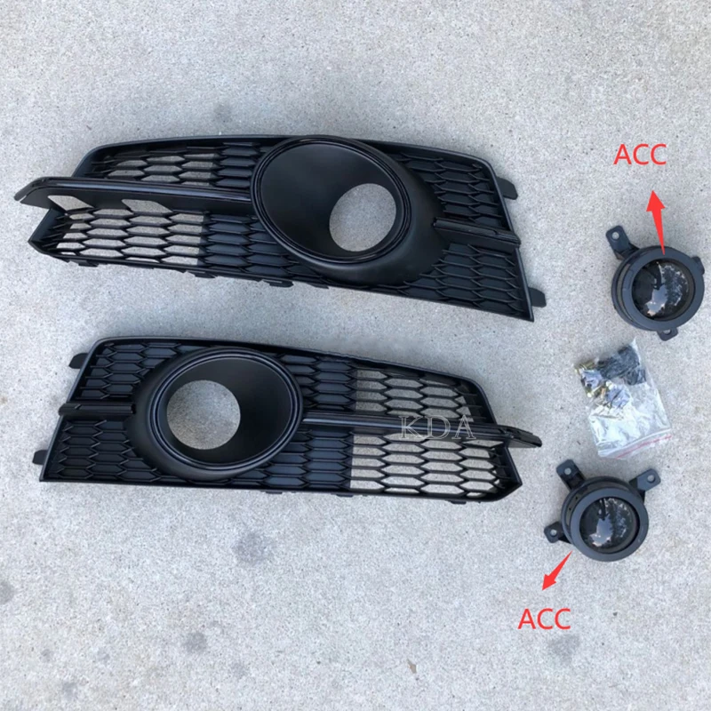 Автомобильный передний бампер противотуманный фонарь сетчатый чехол гоночные