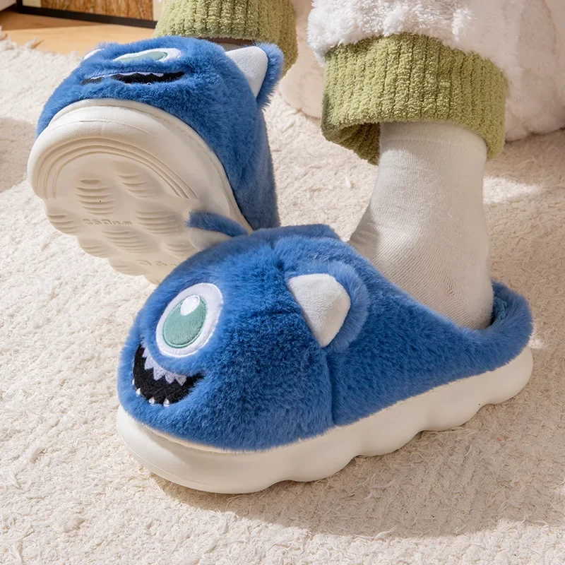 Домашние тапочки для мужчин зимняя домашняя плюшевая мужская обувь шлепанцы