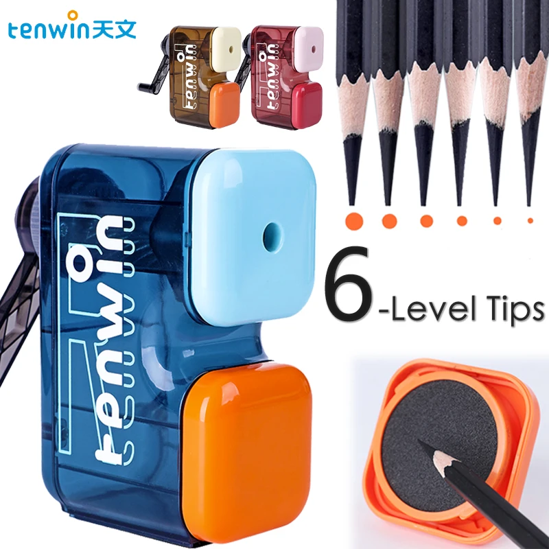 Sharpener Sketch Adjustable Lead Grinder Pencil Sharpener School Stationery Hand Crank Sharpeners Classic Model